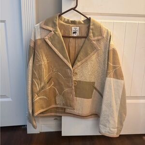 Patchwork Beige Jacket
